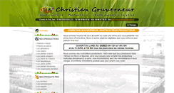 Desktop Screenshot of gouverneur-horticulteur.com